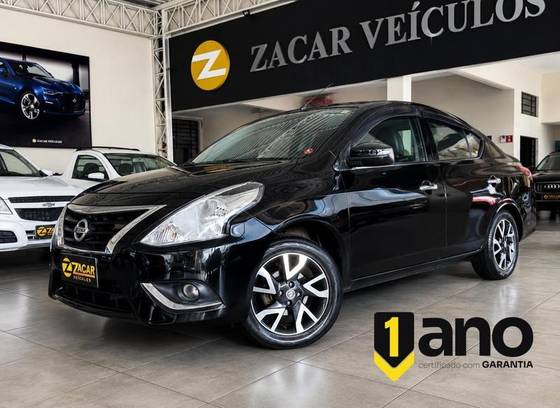 NISSAN VERSA 1.6 16V FLEXSTART SL 4P XTRONIC NISSAN VERSA 1.6 16V FLEXSTART SL 4P XTRONIC